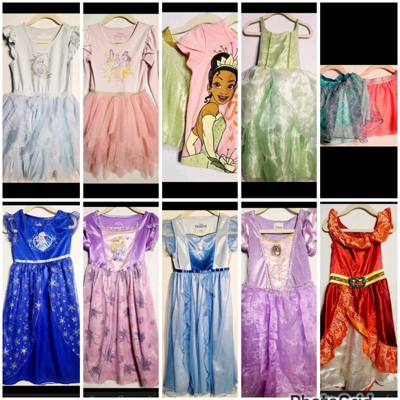 3t princess dress Gorgeous Belle Costume Disney inspired Girl Halloween 2T-3T 1x Baby Girls Dress + 1x Headband American Princess Dress Size 3T